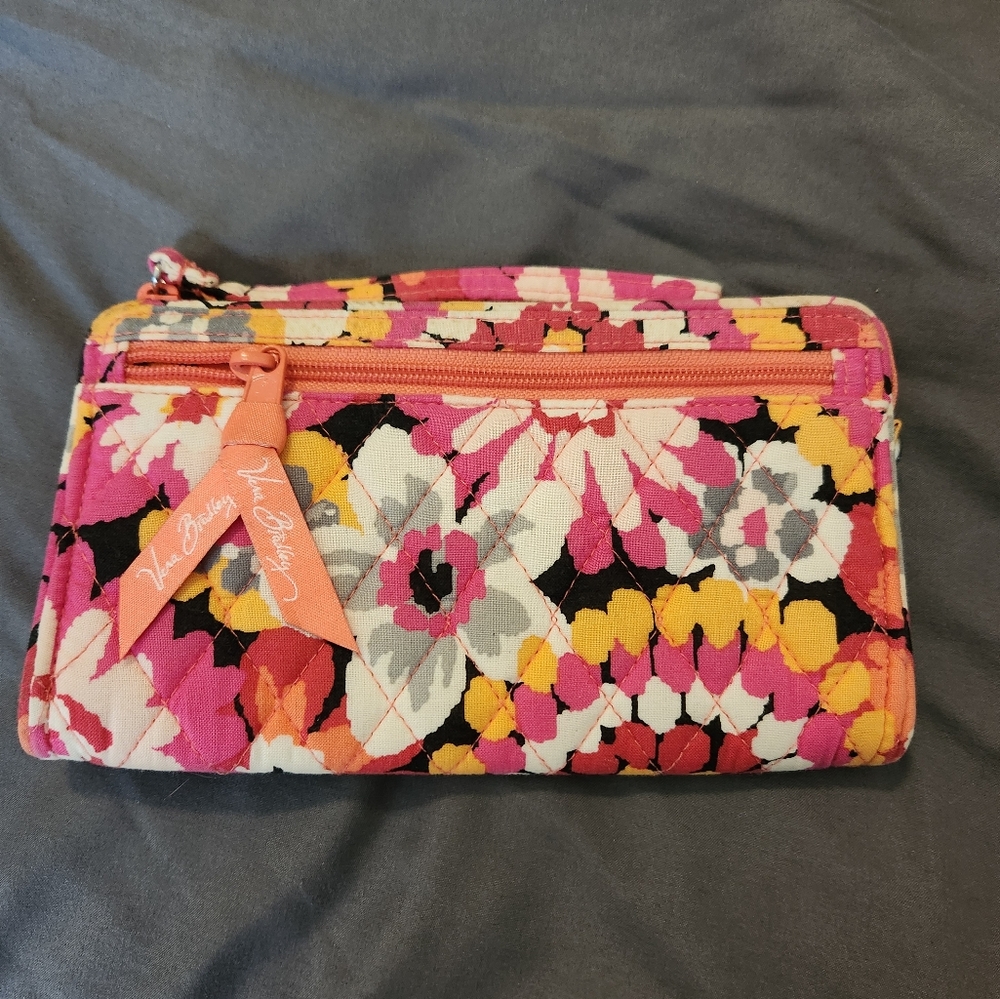 Vera Bradley Floral Wallet Wristlet